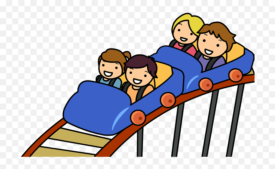 Roller Coaster Free To Use Clipart - Roller Coaster Ride Clip Art Png,Rollercoaster Png