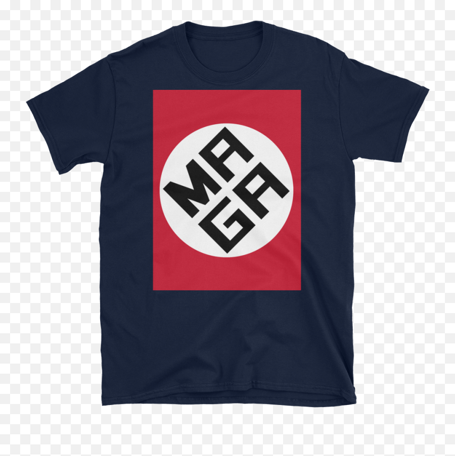 Maga Nazi Flag Short - Sleeve Unisex Tshirt Active Shirt Png,Nazi Flag Png