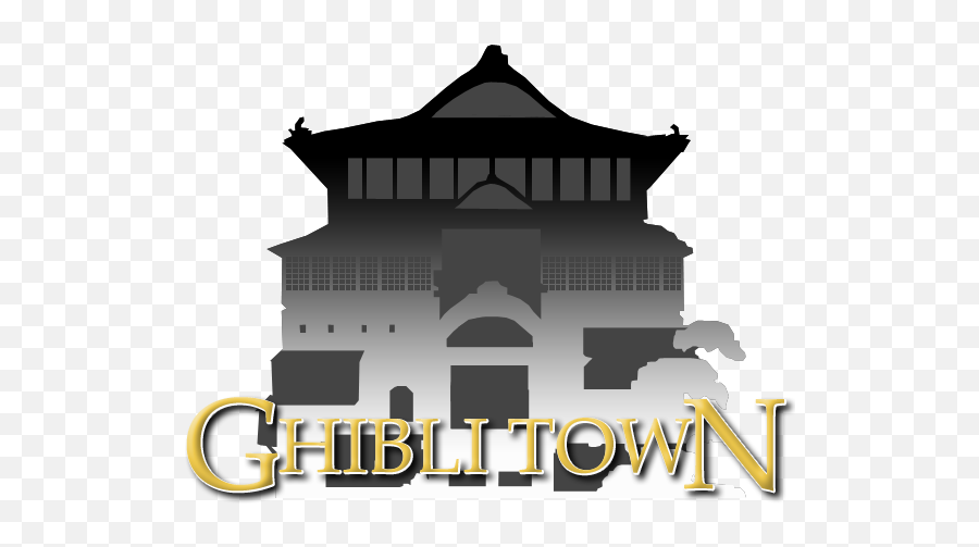 Download Ghibli Town Logo - Kingdom Hearts 3 Ghibli Png Kingdom Hearts Studio Ghibli,Kingdom Hearts Logo Transparent