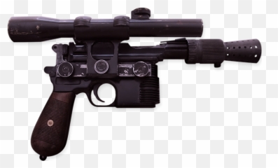 Gun Pistol Firearm - gun fire png download 24001565 Han Solo Png