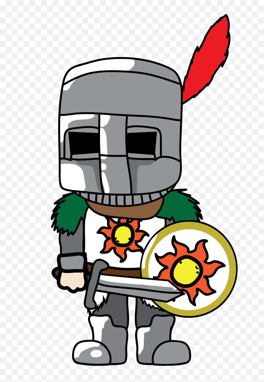 Dark Souls Solaire Png Transparent - Cartoon Dark Souls,Souls Png