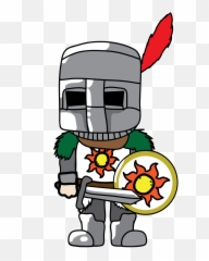Dark Souls Solaire Png Transparent - Cartoon