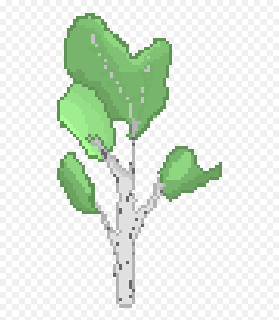 Birch Tree Pixel Art Hd Png Download - Jasmine,Birch Tree Png