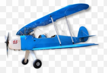 Download Wide Blue Vintage Biplane - Aircraft Png,Biplane Png