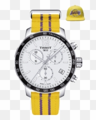 Download Los Angeles Lakers Logo Png - Tissot Quickster Lakers,Lakers Logo Png