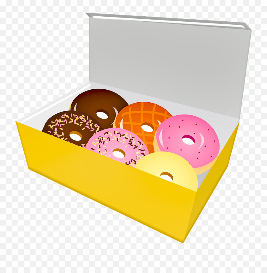 Box Of Donuts Clipart - Doughnuts Clipart Png,Donut Clipart Png
