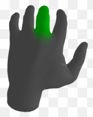 Download Left Middle Hand Open - Sign Language png