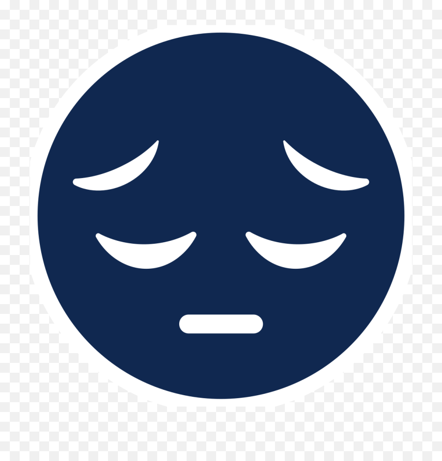 Free Emoji Face Sad Png With - Emoji Triste Azul Png,Sad Emoji Transparent Background