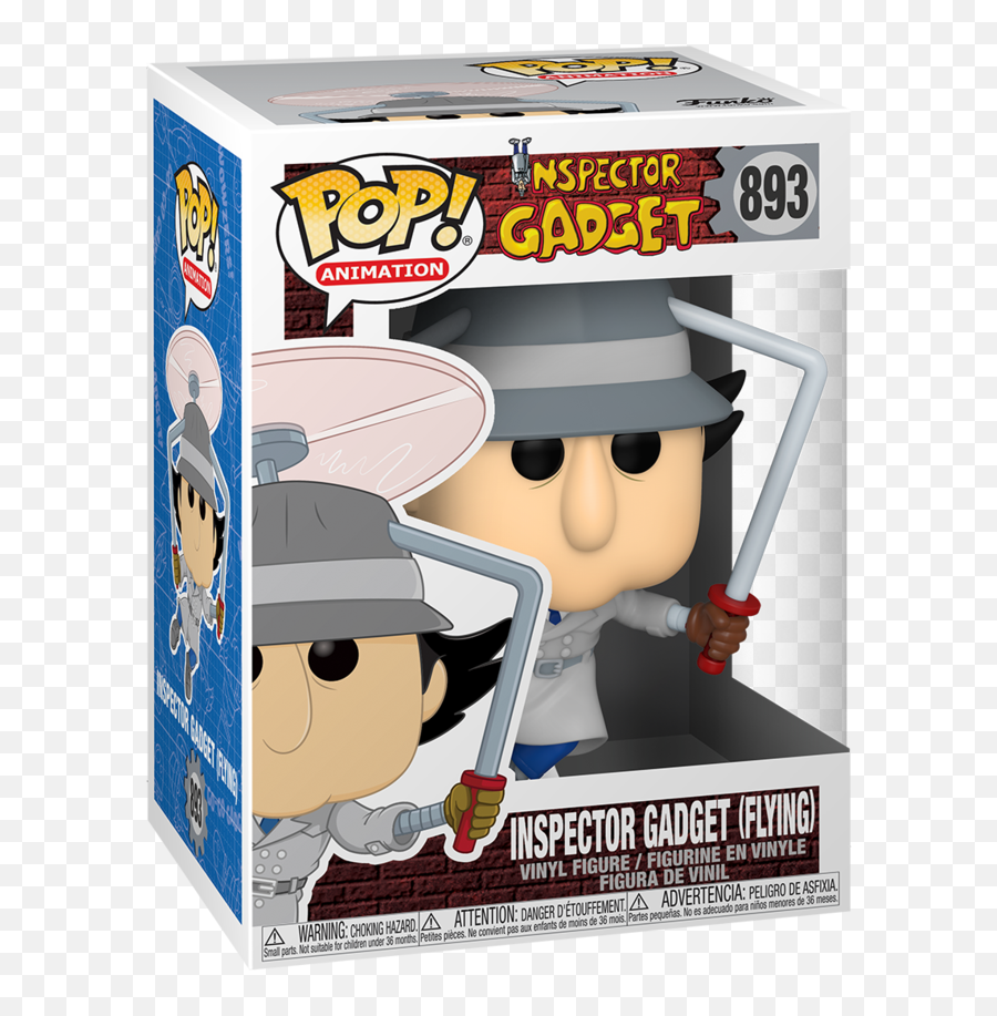 Inspector Gadget Flying - Funko Pop Inspector Gadget Png,Inspector Gadget Logo