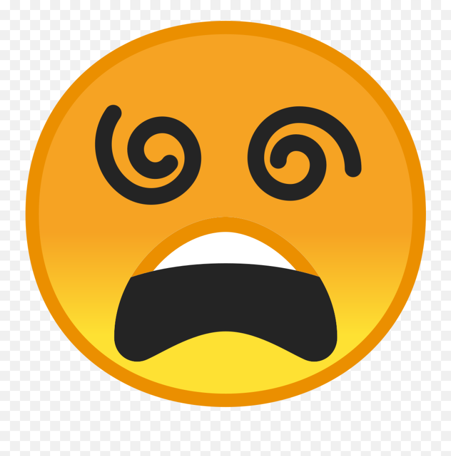 Library Of Swirly Eyes Vector Free - Dizzy Face Emoji Png,Eye Emoji Transparent