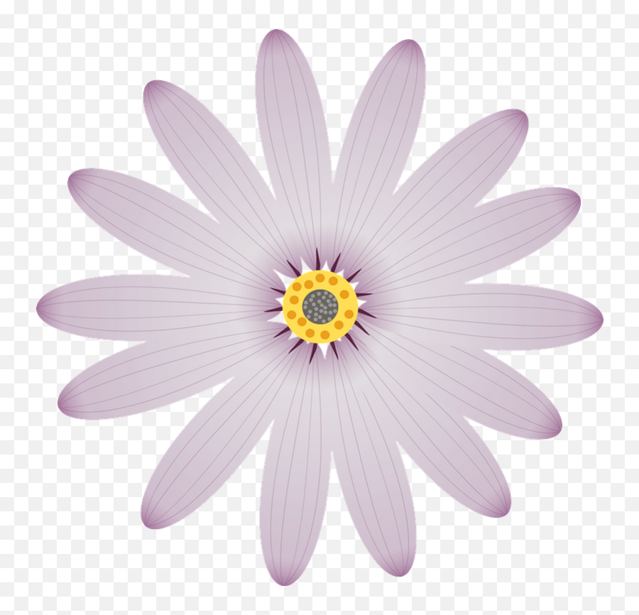 Purple Flower Clipart - Clip Art Png,Purple Flower Transparent