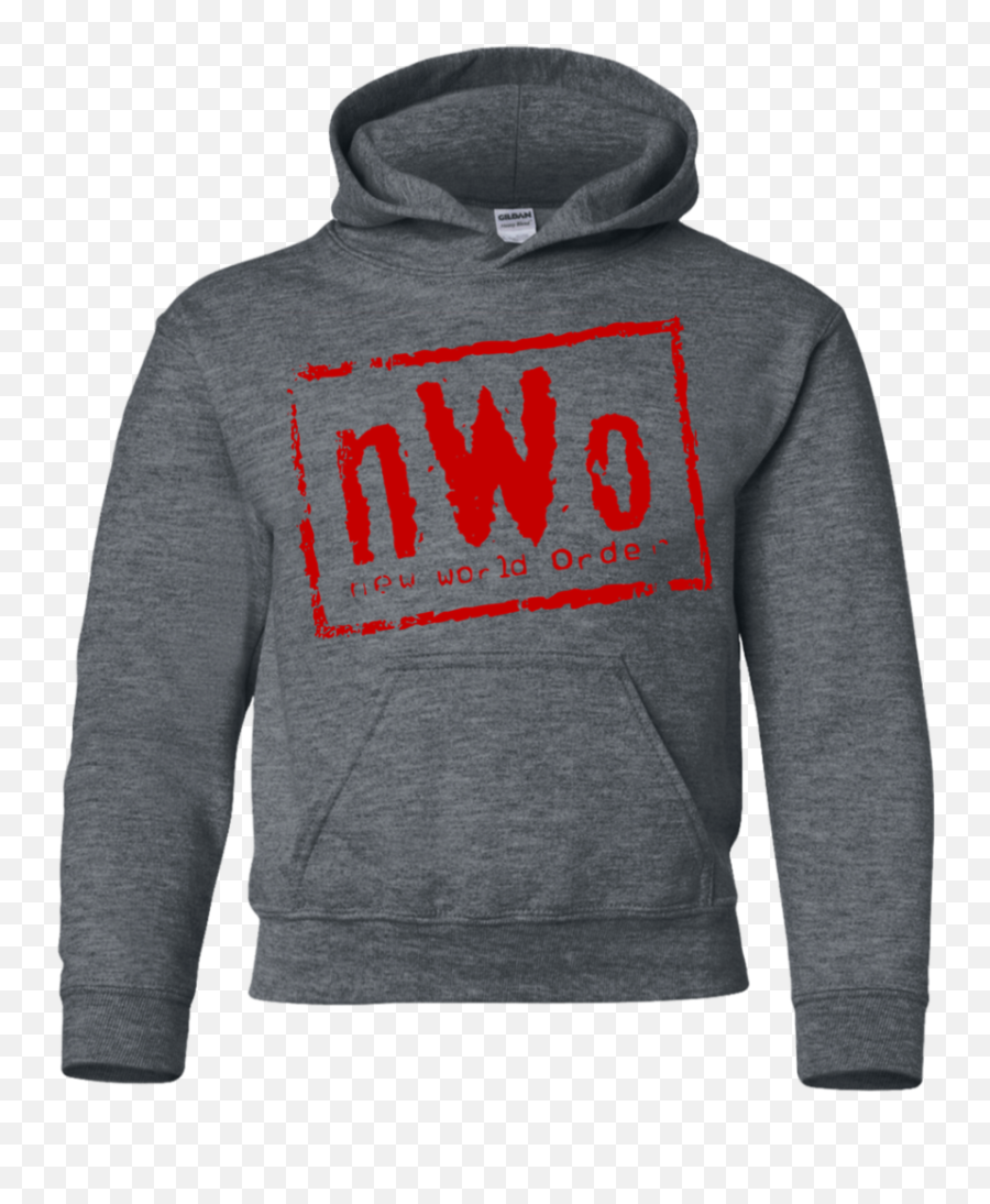 Nwo New World Order Wwe Wrestling Logo Graphic Youth Tshirt - Hoodie Png,Nwo Logo Png