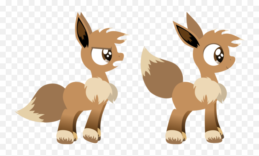 Ponified Pony Ponymon Safe - Portable Network Graphics Png,Eevee Transparent