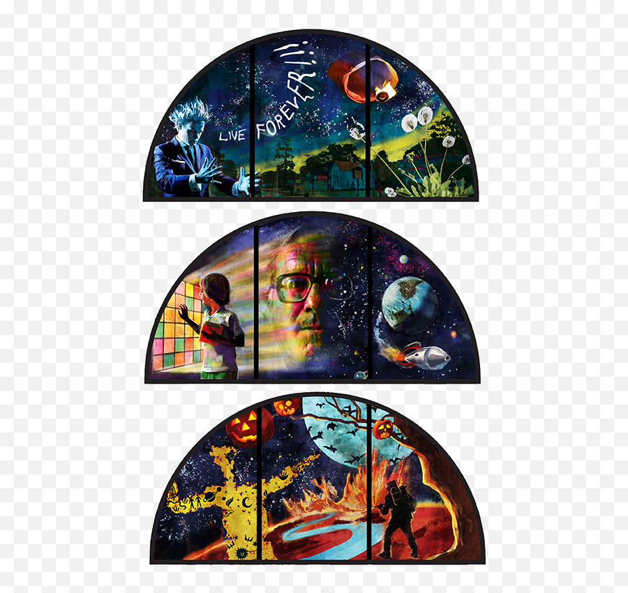 South Pasadena Library Will Honor Ray - Pasadena Library Stained Glass Png,Ray Bradbury An American Icon