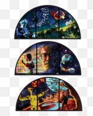South Pasadena Library Will Honor Ray - Stained Glass png
