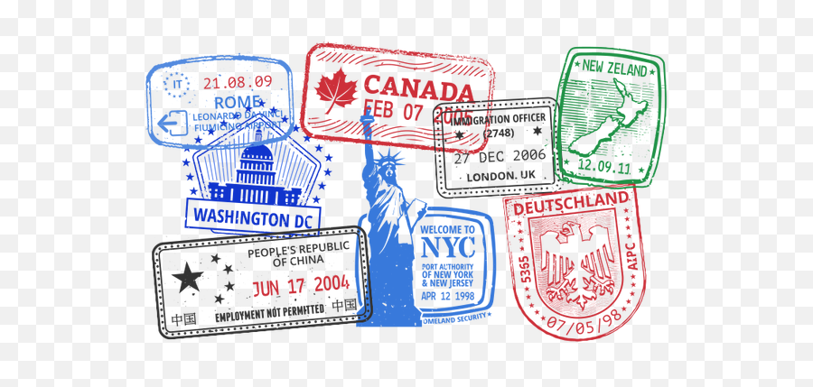 Passport Stamp Png Stamps