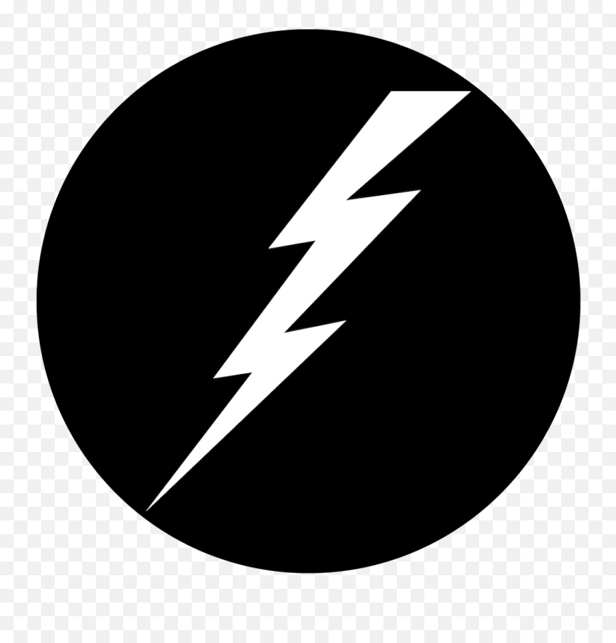 Apollo Lightning Bolt - Me1151 Lighting Bolt Icon Black Png,Lightning Bolt Logo