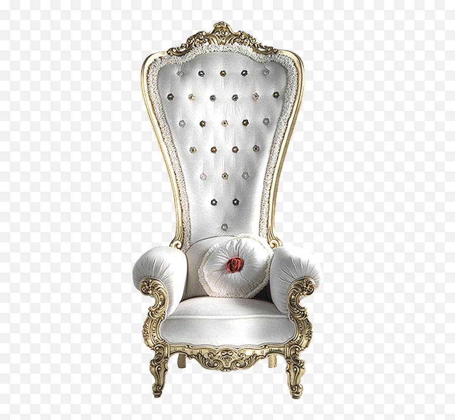 Transparent Elegant White Ornate Chait Png Picture King Throne