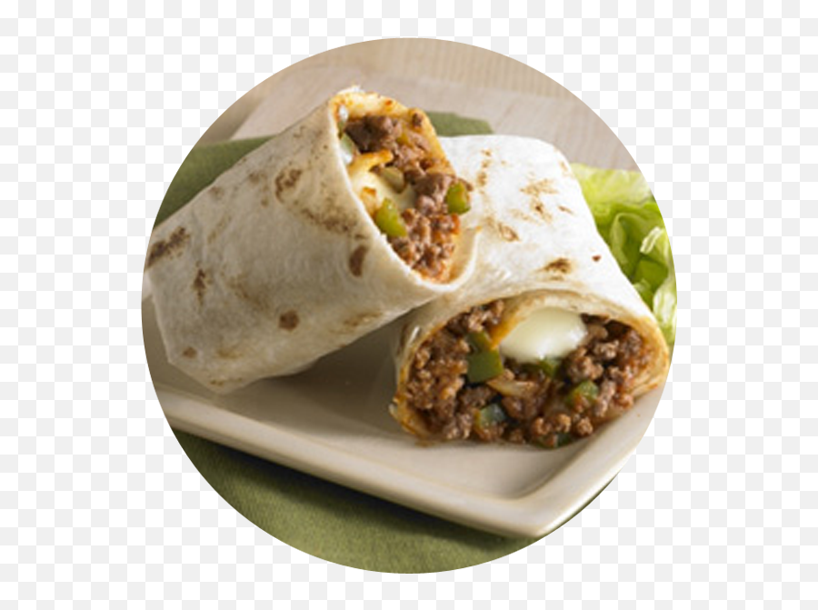 Ground Beef - Wrap Roti Png,Ground Beef Png