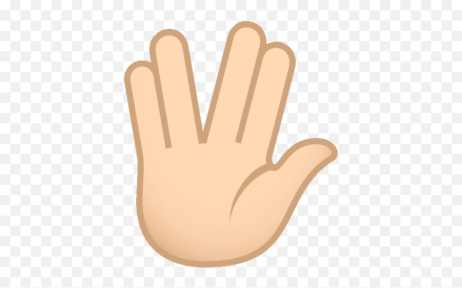 Vulcan Hand Gesture Emoji - Sign Language Png,Create Vulcan Salute Icon In Photoshop