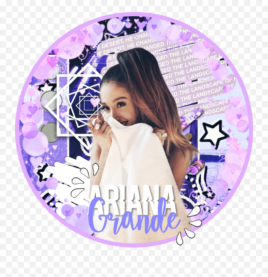 Icon Circle Purple Arianagrande Image By Eleanor - For Women Png,Seeing Icon