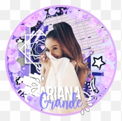 Icon Circle Purple Arianagrande Image By Eleanor - For Women Png,Seeing Icon