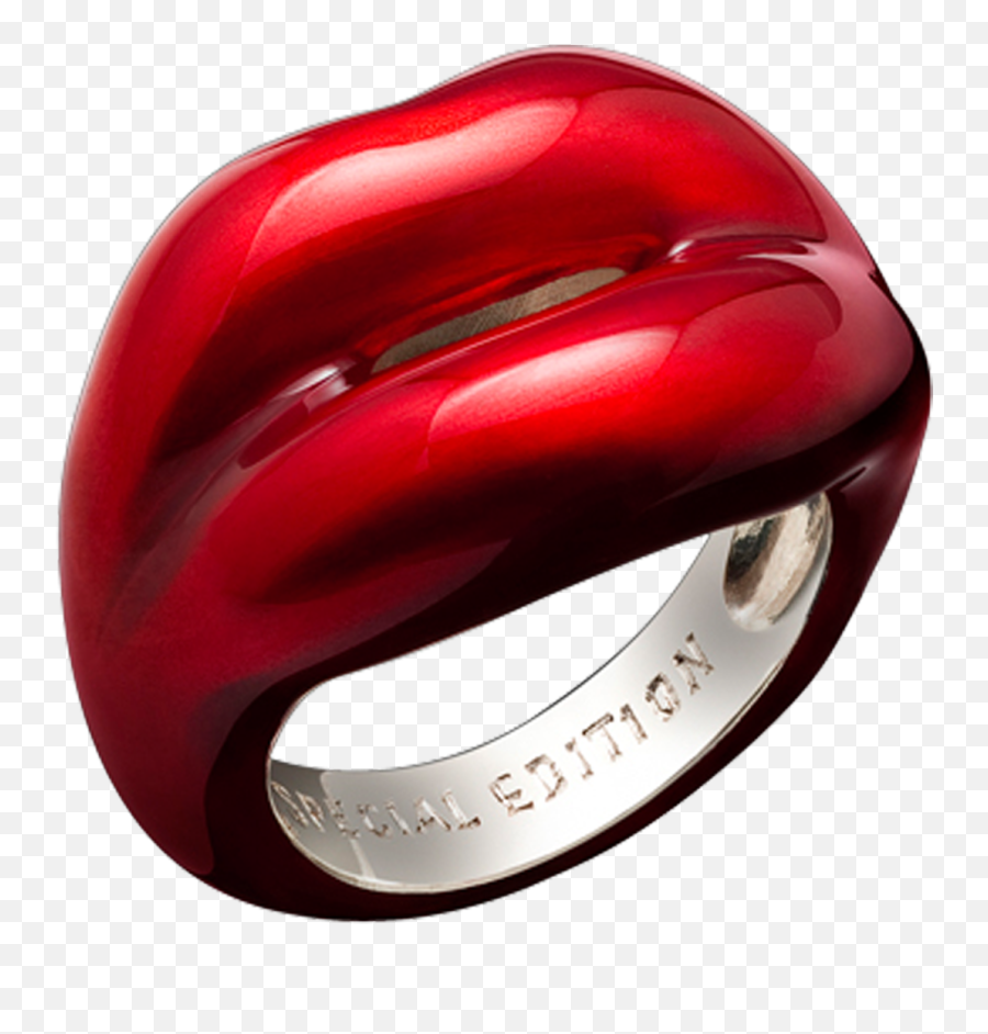 Special Edition Hotlips Ring - Solange Azagury Partridge Png,Lip Ring Png