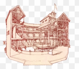 A History Of The Globe Theater - TheaterSeatStore Blog Did Shakespeare Present Plays png