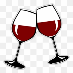 8 X Specialty Shape Aluminum Sign Blank - Clinking Wine Glasses Clipart Png