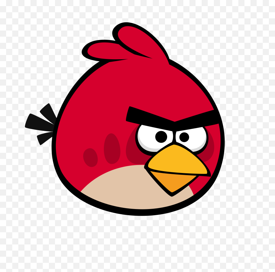 Angry Bird Red - Red Angry Bird Png,Anger Png