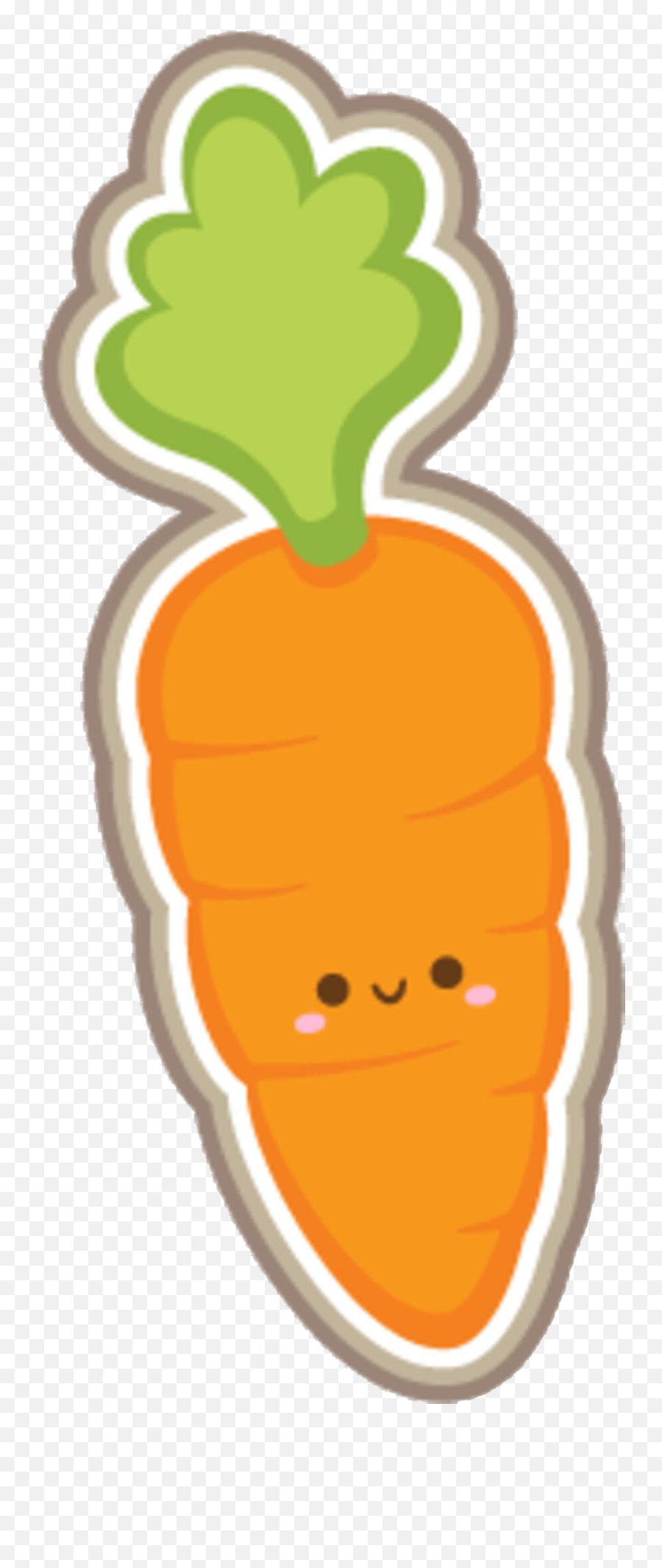 Cute Carrot Transparent Image Png Arts - Cute Carrot Clipart Png,Carrot Transparent Background