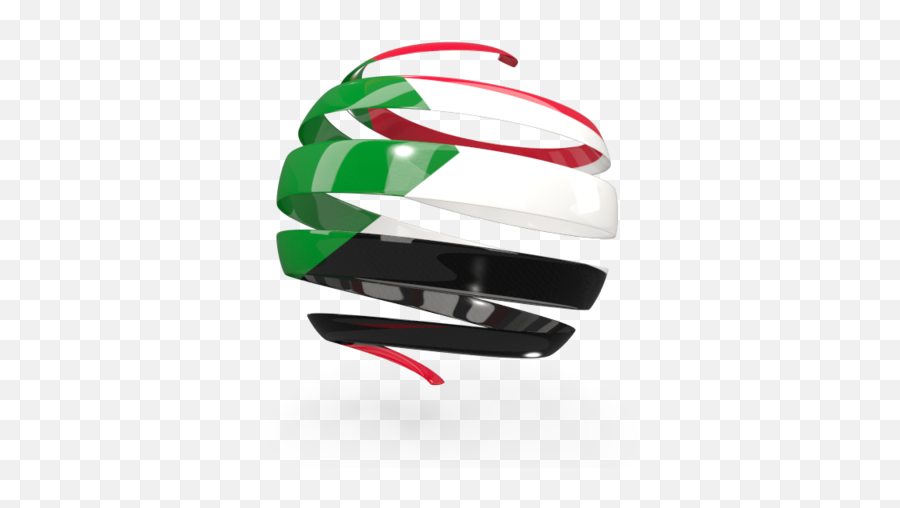 Round 3d Icon Illustration Of Flag Sudan - Icon Bangladesh Flag Png,3d Icon Logo