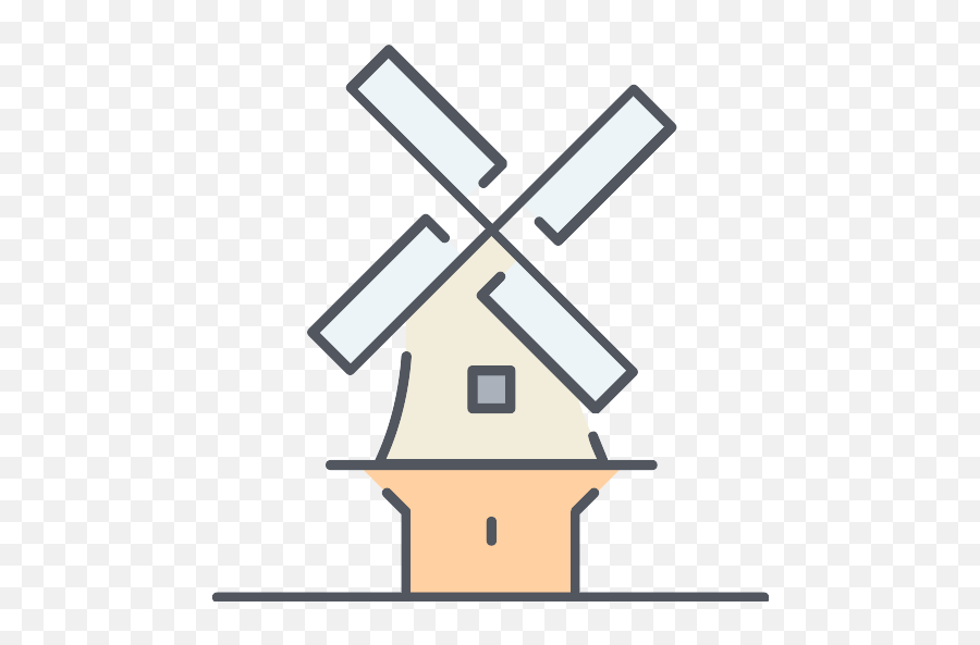 Windmill Eolian Vector Svg Icon 2 - Png Repo Free Png Icons Zaanse Schans Icon,Windmill Icon