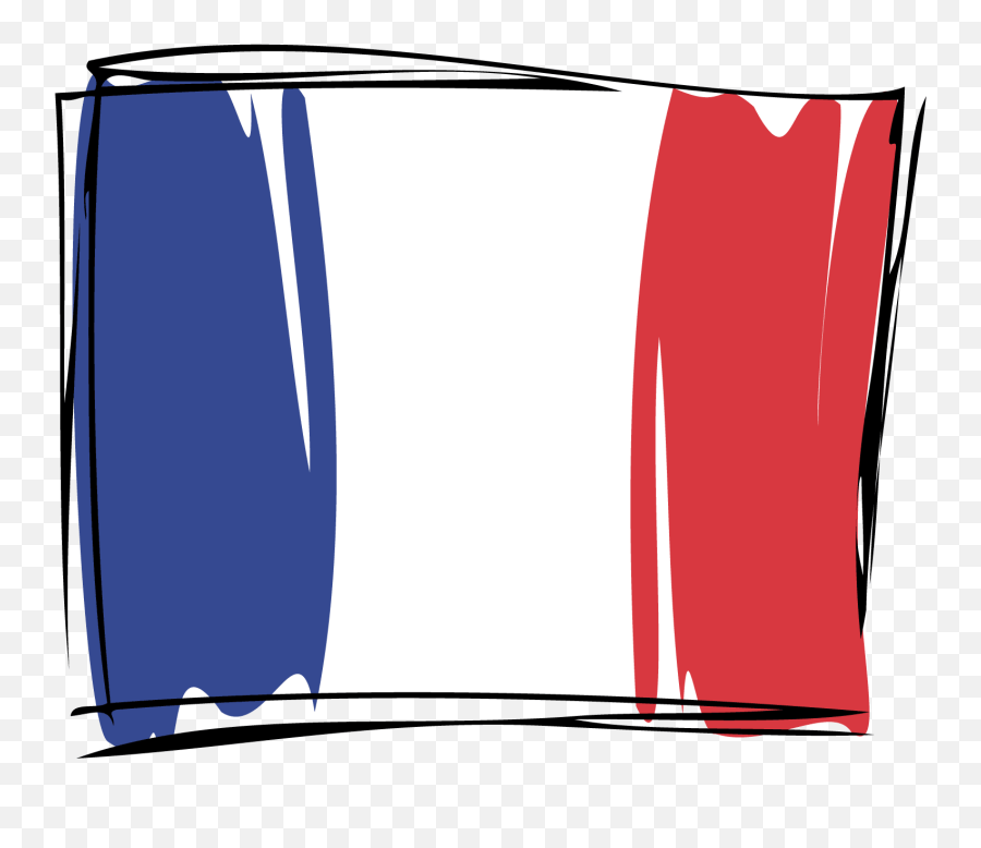 France Flag Transparent Png Clipart - Cute France Flag Cartoon,French Flag Png