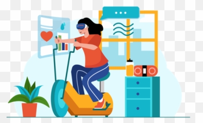 Exercise Bike Icon - Download in Line Style Clean png