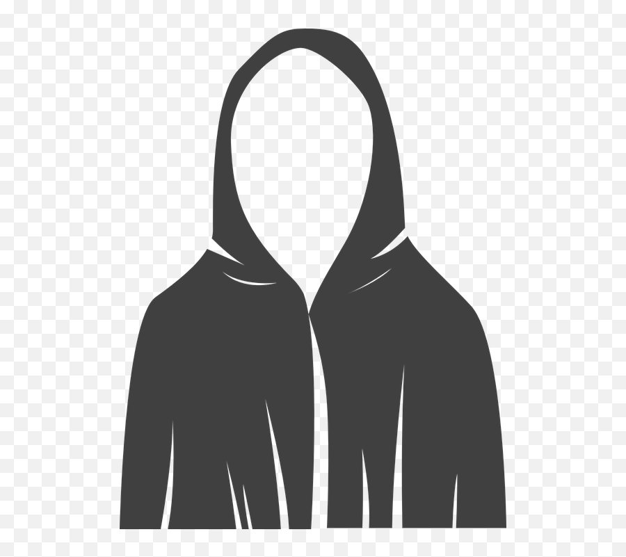 Robe Hooded Anonymous - Free Vector Graphic On Pixabay Hood Transparent Png,Cape Icon