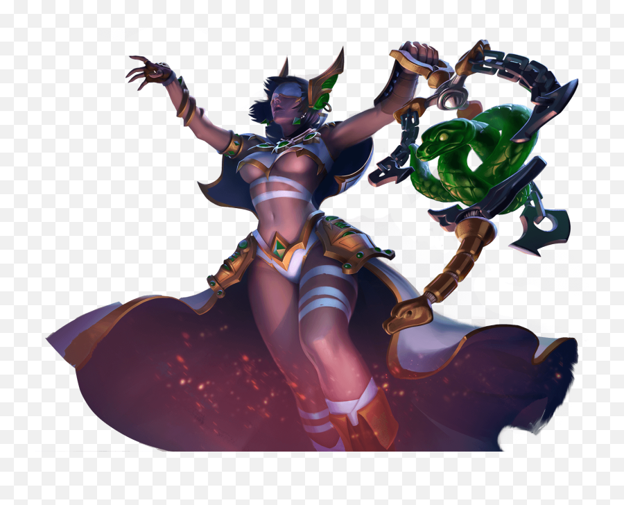 Paladins - Seris Splash Art Hd Png Download Original Size Paladins Seris Jade Priestess,Paladins Png