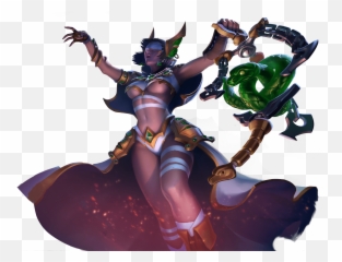 Paladins - Seris Splash Art Hd Png Download Original Size Paladins Seris Jade Priestess,Paladins Png