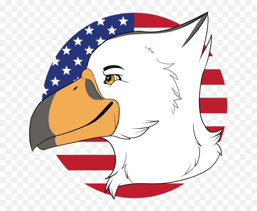 Commissions For A Friend - Usa Round Small Flag Png,Us Flag Transparent Background
