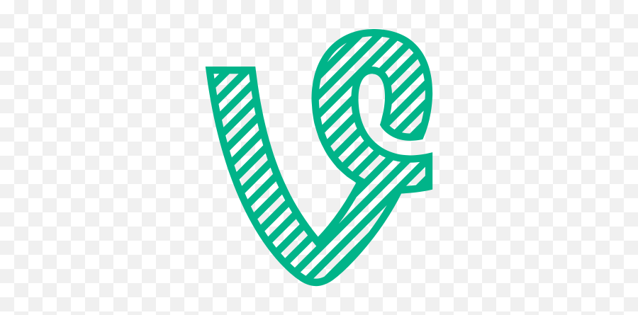 Twitter Video Vine Logo Icon - Flecha En U Png,Twitter Png Transparent