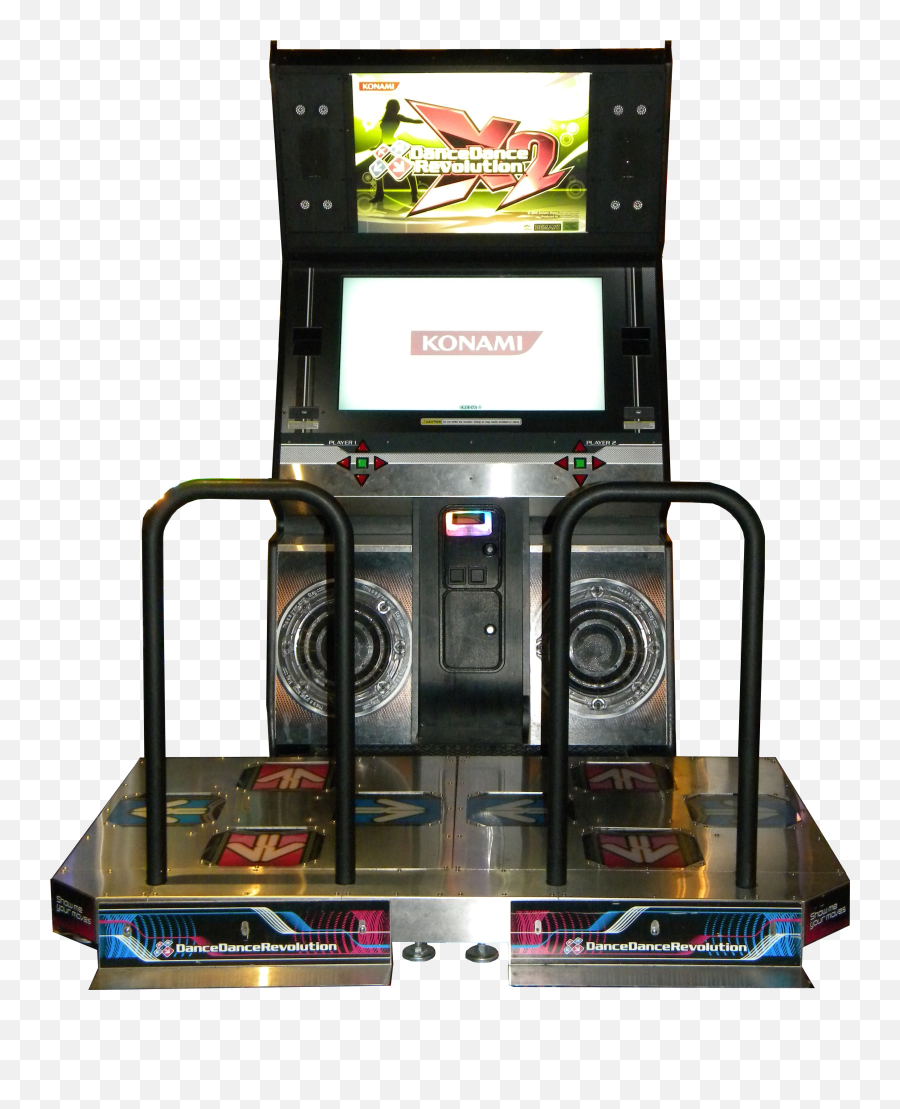 Fileddr X2png - Wikimedia Commons Dance Dance Revolution X2,Arcade Cabinet Png