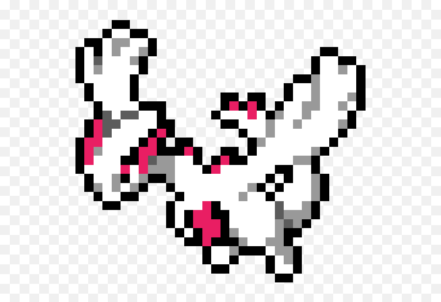 Pok Mon Sun And Moon Pixel Art Lugia - Lugia Png Download Lugia Pixel Art,Sun And Moon Png