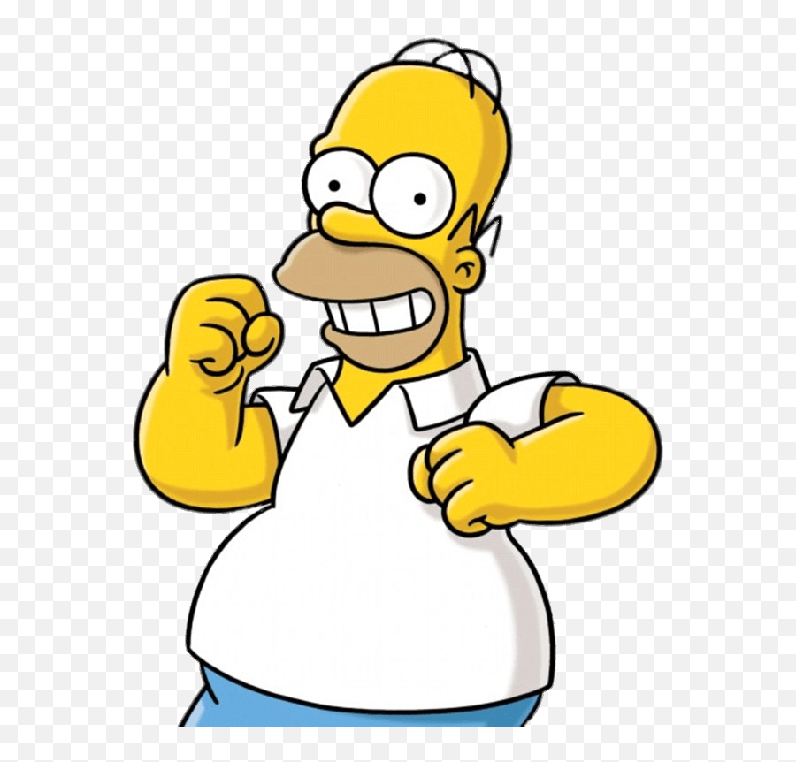 Homer Simpson Happy Transparent Png - Homer Simpson,Happy Transparent Background