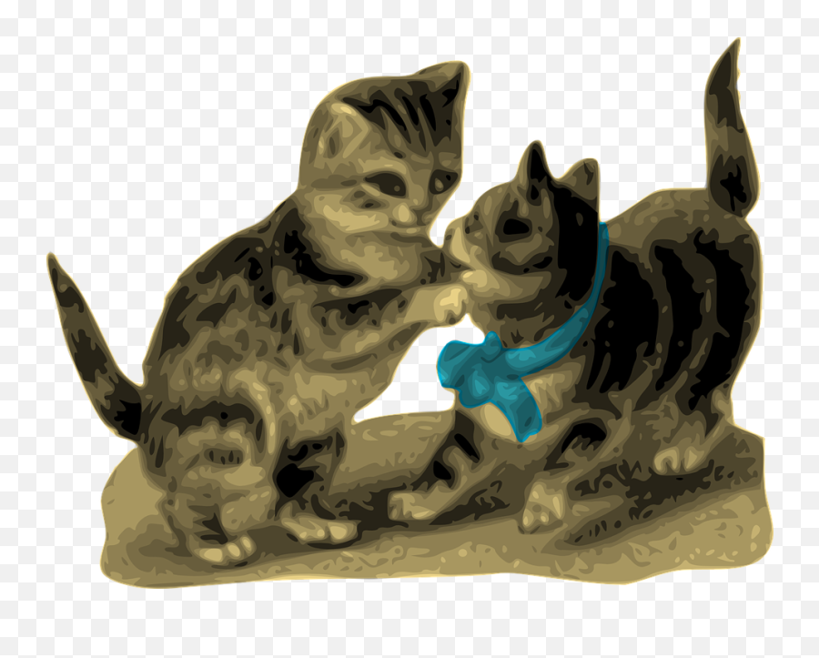 Kittens Cats Playing - Animated Kitten Clipart Png,Kittens Png
