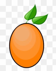 Download Mango Clipart Transparent - Orange png