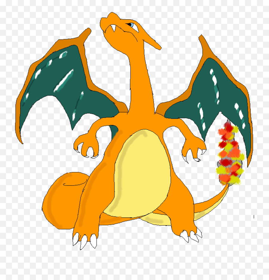 Pixilart - Charizard By Xxmoonqueenxx Charizard Manlet Png,Charizard Png