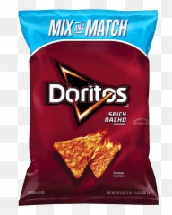 Doritos Spicy Nacho Tortilla Chips 18875 Oz U2022 Thirstyrun - Doritos Spicy Nacho Png,Doritos Png