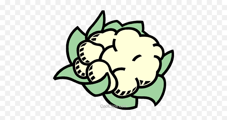 Download Hd Cauliflower Royalty Free Vector Clip Art - Cauliflower Vector Png,Cauliflower Png