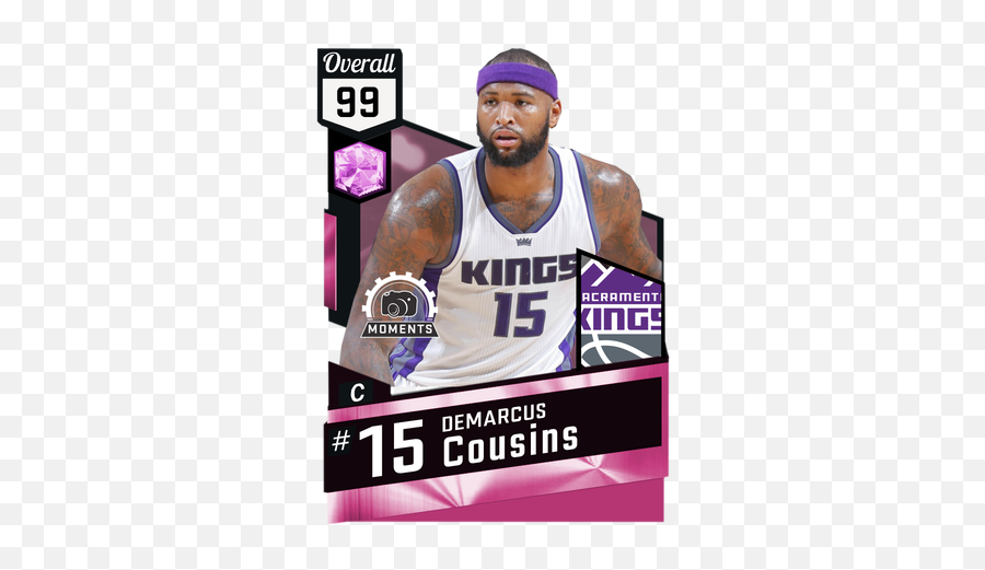 Nba 2k Moments 8 - Forums 2kmtcentral Nba 2k Custom Cards Png,Demarcus Cousins Png