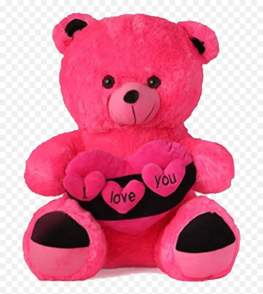Pink Teddy Bear Png File Mart - Dark Pink Teddy Bear,Baby Bear Png